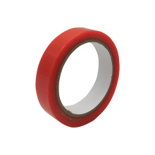 Strong Adhesion Red Mopp Liner Clear Tape Acrylic Adhesive Double Sided PET Adhesive Tape